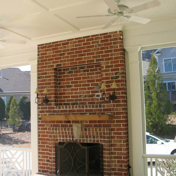 Outdoor Fireplace On Patio Archadeck Outdoor Living