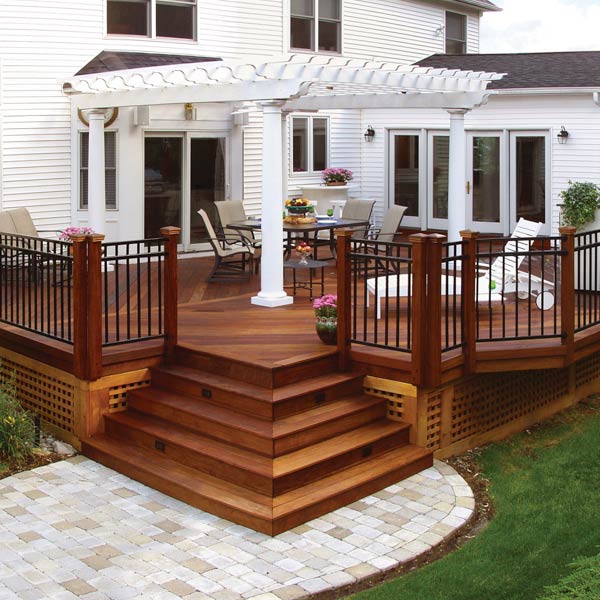 Redwood Deck Replacement Archadeck Outdoor Living Redwood Deck Replacement Archadeck
